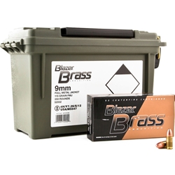 cci-blazer-brass-9mm-luger-ammo-115-grain-full-metal-jacket-350-rounds-in-ammo-can-52002||