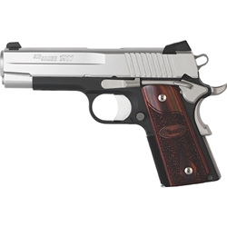 sig-sauer-1911co45tc3-1911-semi-automatic-45-acp-425-71-wood-grip-blackstainless-steel-finish||