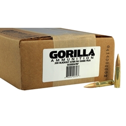 gorilla-ammunition-300-aac-blackout-ammo-147-grain-fmj-200-rounds-range-pack-ga300147rp||