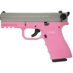 issc-austria-m22-standard-22-long-rifle-10-round-4-3-handgun-with-polymer-grip-in-pink-and-gray-issg1110021||
