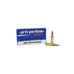 prvi-partizan-222-remington-55-grain-full-metal-jacket-ammunition||