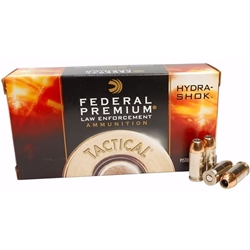 federal-law-enforcement-45-acp-auto-ammo-185-grain-hydra-shok-jacketed-hollow-point-p45hs2g||