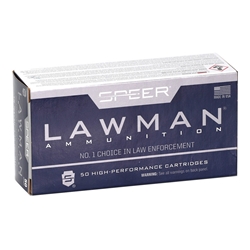 Speer Lawman 38 Special Ammo 125 Grain Total Metal Jacket