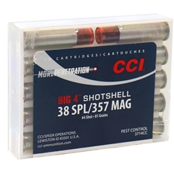 cci-38-special357-magnum-84-grain-4-shotshell-3714CC||