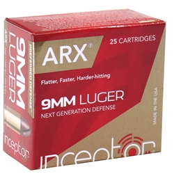 polycase-inceptor-9mm-luger-ammo-65-grain-cu-arx-9arxbrlug-65-25||