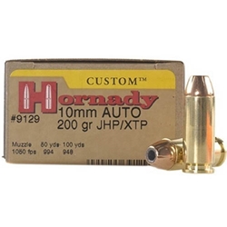 hornady-custom-10mm-auto-ammo-200-grain-xtp-jacketed-hollow-point-9129||