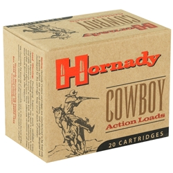 Hornady Cowboy Action 45 Long Colt Ammo 255 Grain Lead Flat Nose