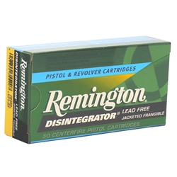 remington-disintegrator-lead-free-9mm-luger-ammo-101-grain-frangible-fe9mm1||