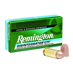 remington-disintegrator-leadfree-40-sw-ammo-141-grain-jacketed-frangible-fe40sw1||