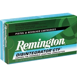 remington-disintegrator-lead-free-9mm-luger-ammo-100-gr-copper-plus-tin-frangible-ctf9mmb||