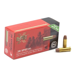 geco-super-matrix-38-special-ammo-100-grain-frangible-lead-free-403840050||