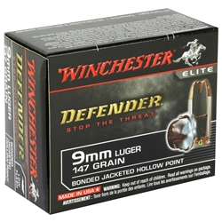 winchester-pdx1-defender-9mm-luger-ammo-147-grain-bonded-pdx1-jhp-s9mmpdb1||