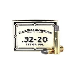 black-hills-cowboy-action-32-20-winchester-ammo-115-gr-lfn-dcb3220n1||