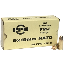 prvi-partizan-9mm-luger-nato-ammo-115-gr-fmj-pp-r923||