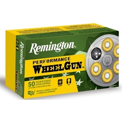Remington Performance Wheelgun 32 S&W Long Ammo 98 Grain Lead Round Nose 