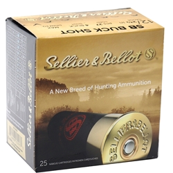 sellier-bellot-12-gauge-ammo-2-34-27-pellets-4-buckshot-max-sb12bsb||