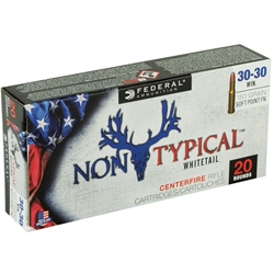 federal-non-typical-30-30-winchester-ammo-150-grain-soft-point-flat-nose-3030dt150||