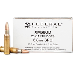 federal-68mm-remington-special-ammo-90-grain-gold-dot-bonded-soft-point-xm68gd||