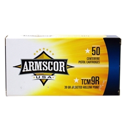 armscor-usa-22-tcm-r9-ammo-39-grain-jacketed-hollow-point-fac22tcmnr-1n||