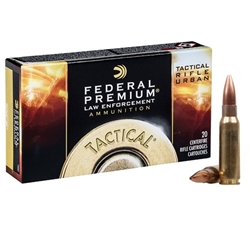 Federal Law Enforcement Tactical TRU 7.62x51mm Ammo 125 Grain Open Tip Match