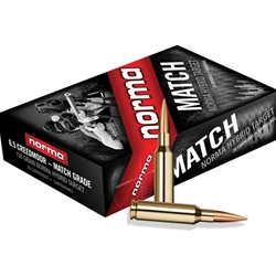 norma-usa-match-65-creedmoor-ammo-130-grain-golden-target-hybrid-hollow-point-boat-tail-10166312||