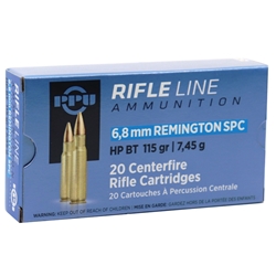 prvi-partizan-6-8mm-remington-spc-ammo-115-grain-hpbt-pp68h||