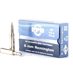 prvi-patizan-6mm-remington-ammo-100-grain-spbt-pp6r||