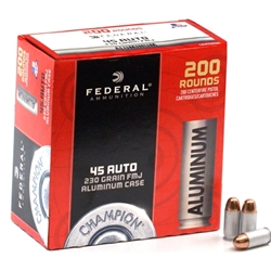 federal-champion-aluminum-45-acp-ammo-230-grain-fmj-cal45230200||