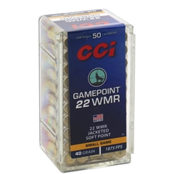 cci-gamepoint-22-wmr-ammo-40-grain-jacketed-soft-point-0022||