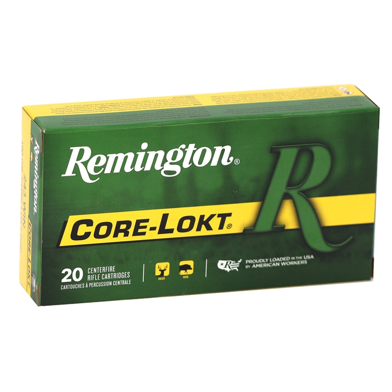 Remington Express 243 Winchester Ammo 100 Grain Core-Lokt Pointed Soft Point