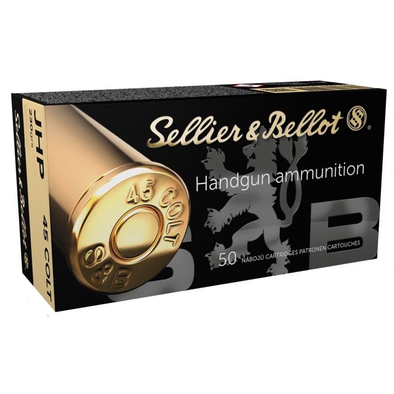 Sellier & Bellot 45 Long Colt 230 Grain Jacketed Hollow Point