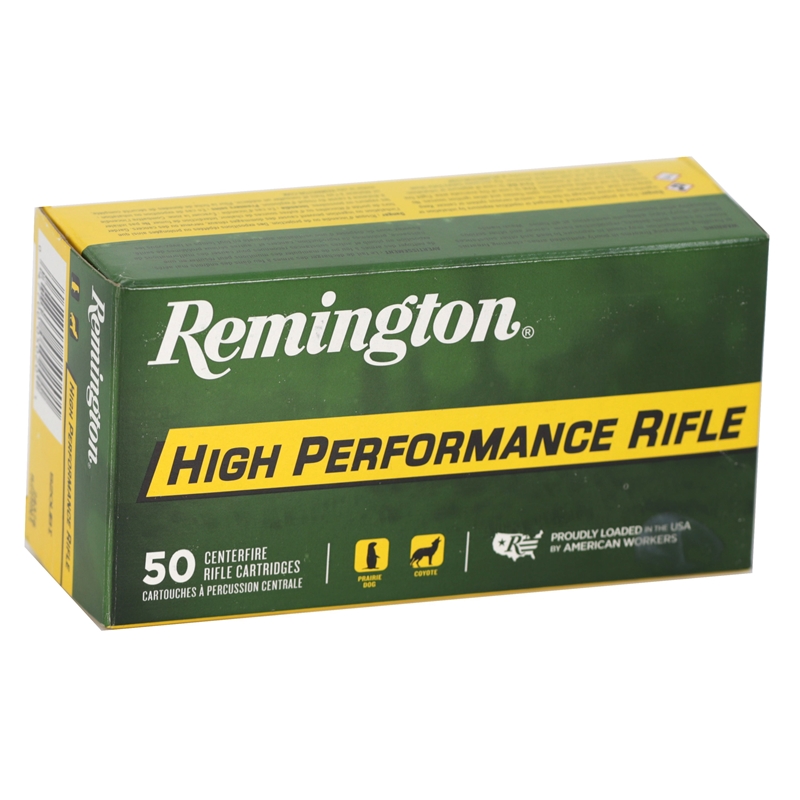 Remington High Performance Rifle 22 Hornet Ammunition 45 Grain Pointed Soft Point - R22HN1