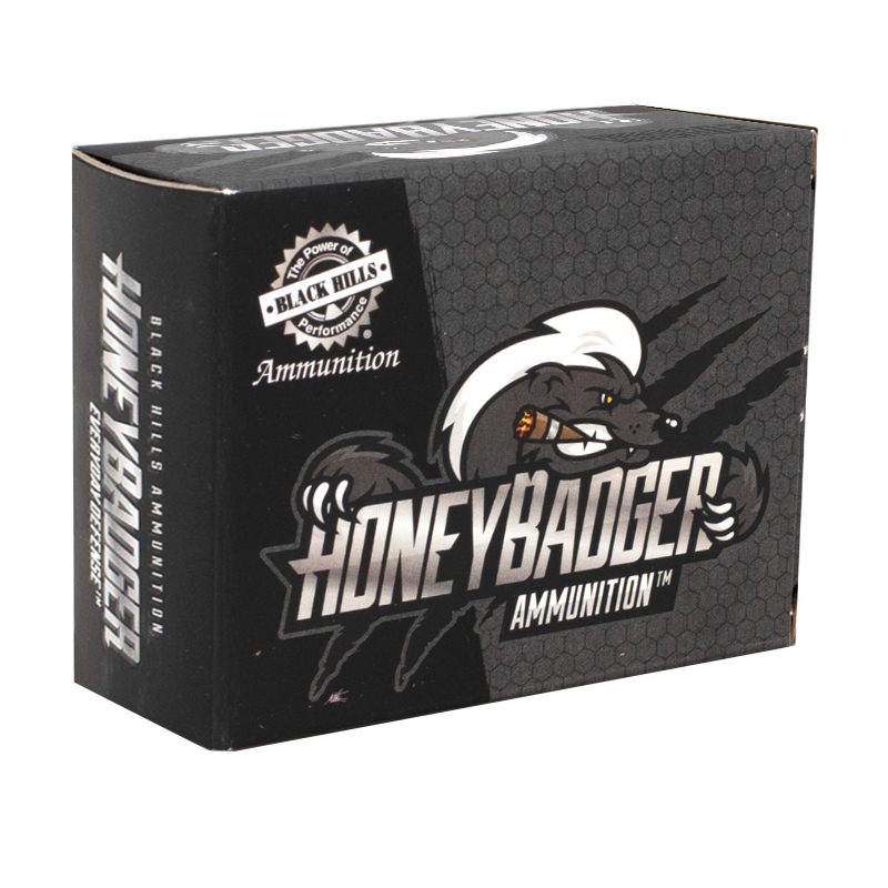 Black Hills HoneyBadger 9mm Luger +P Ammunition 100 Grain Lehigh Xtreme Defense - D9N1320