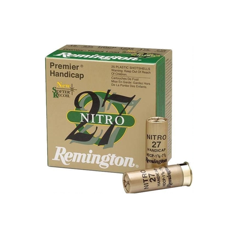 Remington Premier Nitro Handicap Target Load 12 Gauge Ammo 2-3/4