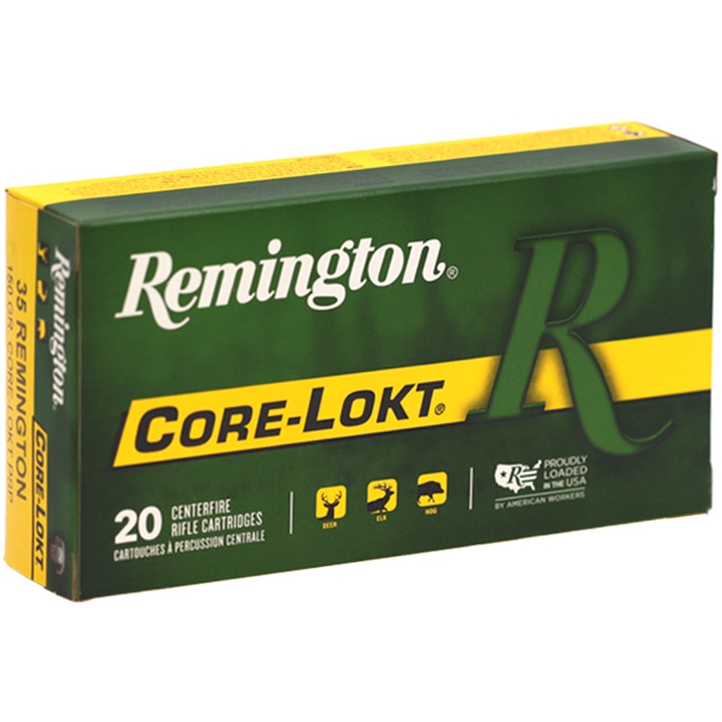 Remington Express 35 Remington Ammo 150 Grain Core-Lokt Soft Point Projectile