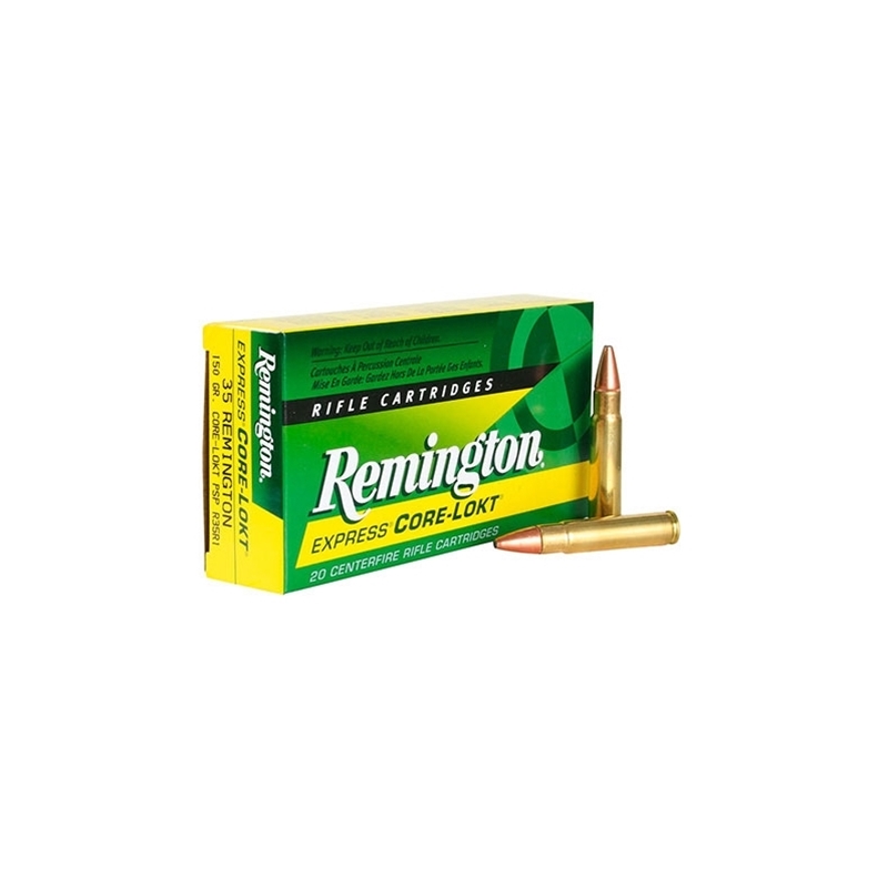Remington Express 35 Remington Ammo 150 Grain Core-Lokt Soft Point Projectile