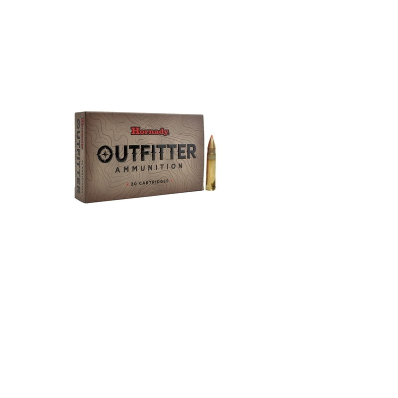 Hornady Outfitter 375 H&H Magnum Ammo 200 Grain GMX Lead-Free
