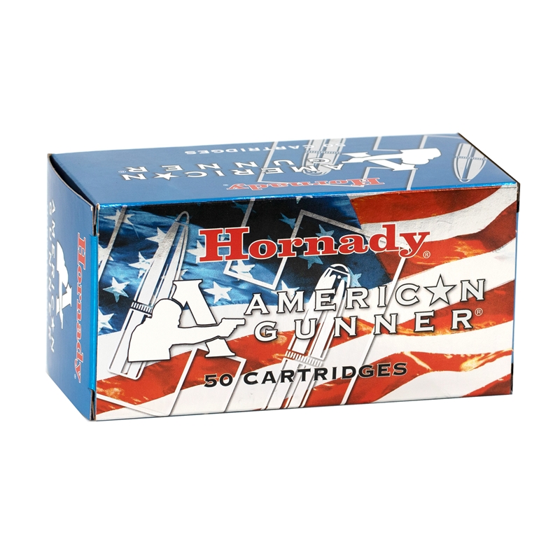 Hornady American Gunner 300 Blackout Ammunition 125 Grain Hollow Point Boat Tail - 80897