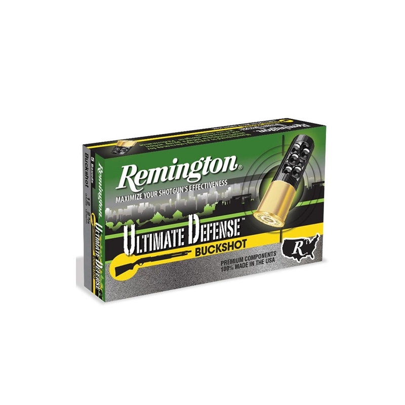 Remington Ultimate Defense 12 Gauge Ammo 2-3/4
