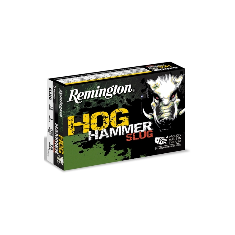 Remington Hog Hammer 12 Gauge Ammo 3