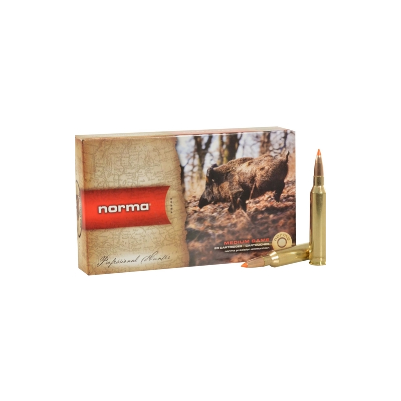 Norma USA TipStrike 7mm Remington Magnum Ammo 160 Grain Polymer Tip Flat Base