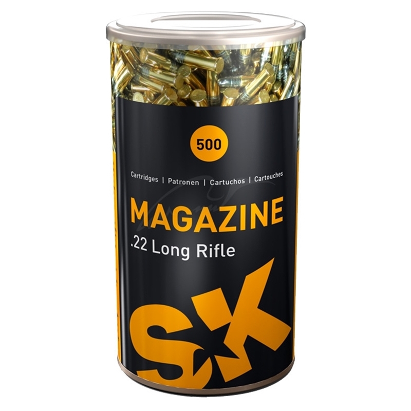 SK Magazine 22 Long Rifle Ammo 40 Grain Lead Round Nose