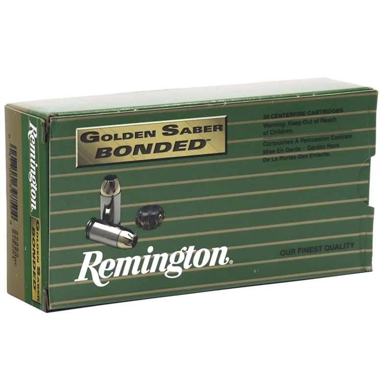Remington Golden Saber Bonded 9mm Luger Ammo 147 Grain BJHP