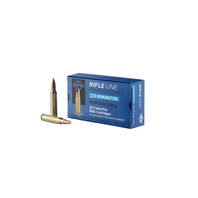 Prvi Partizan 223 Remington Ammo 55 Grain Full Metal Jacket 