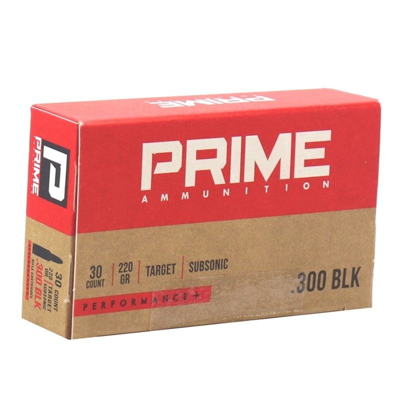 Prime Ammunition 300 Blackout Ammo 220 Grain Hollow Point Performance +