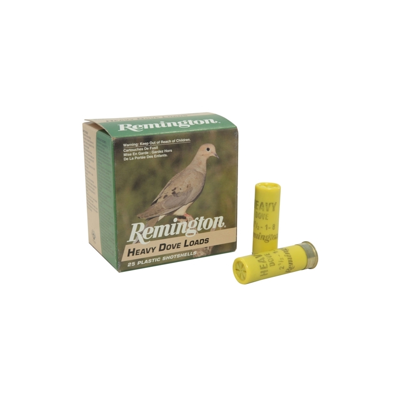 Remington Heavy Dove & Quail 20 Gauge Ammo 2-3/4