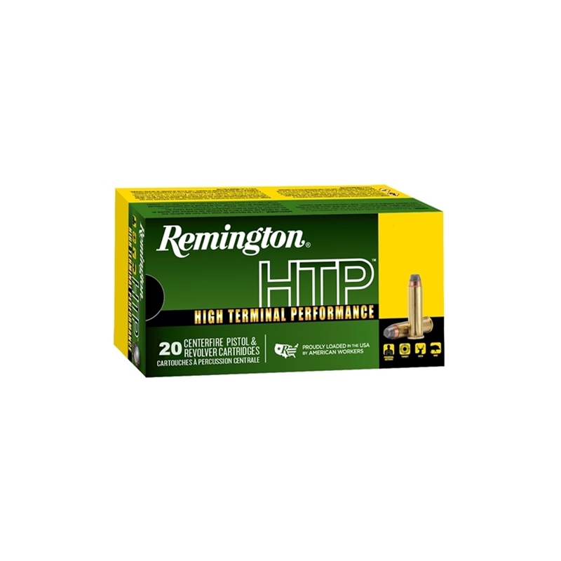 Remington HTP 38 Special Ammo +P 110 Grain Semi-Jacketed Hollow Point