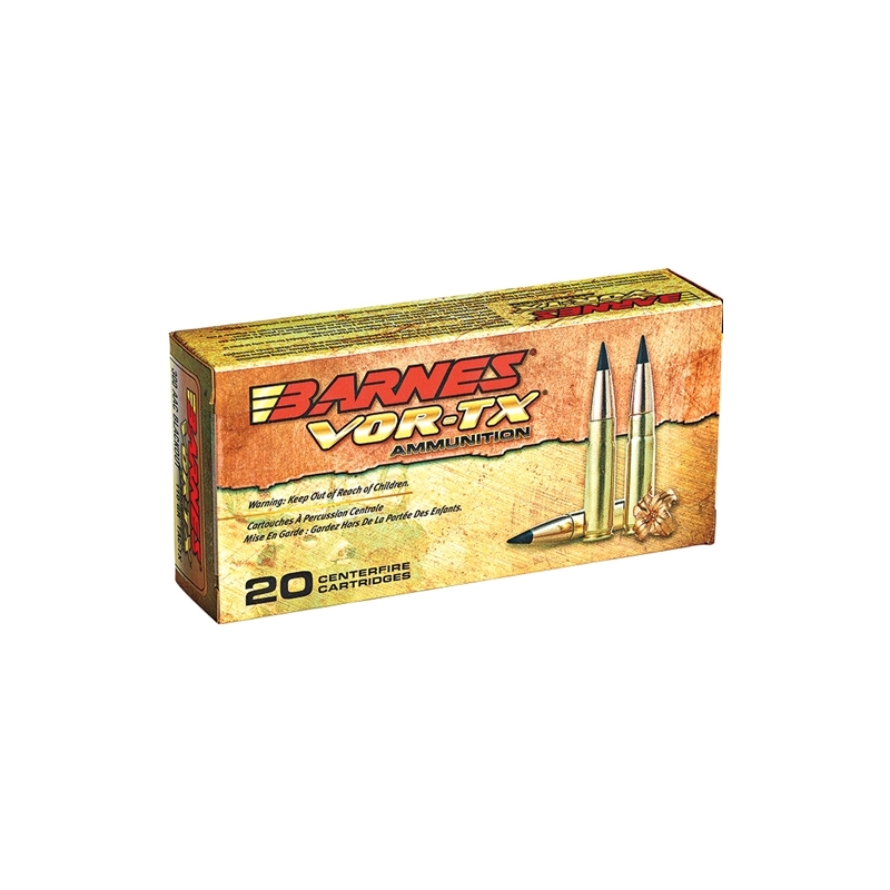 Barnes VOR-TX 300 AAC Blackout Ammo 120 Grain TAC-TX Polymer Tipped Spitzer Boat Tail