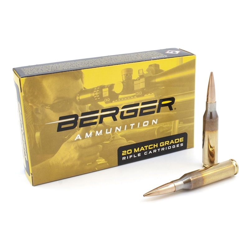 Berger Match Grade 260 Remington Ammo 140 Grain Hybrid Target