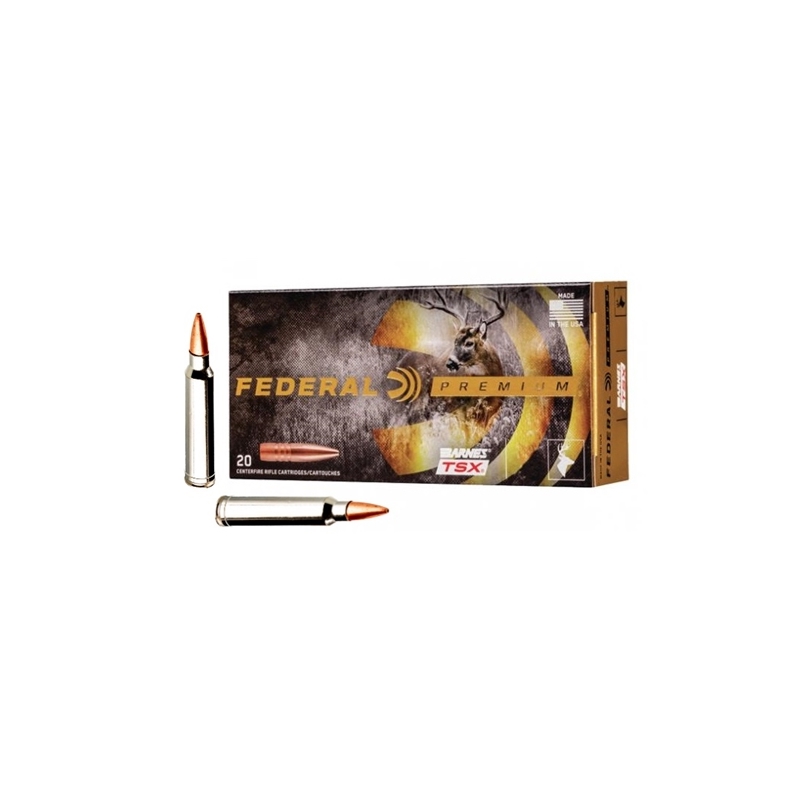 Federal Premium 300 Winchester Magnum Ammo 165 Grain Barnes TSX 
